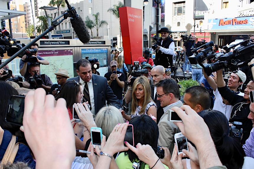 Jennifer Aniston w Walk of Fame