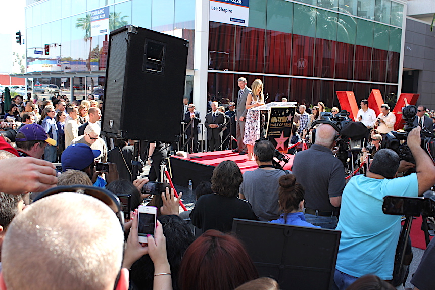 Jennifer Aniston w Walk of Fame