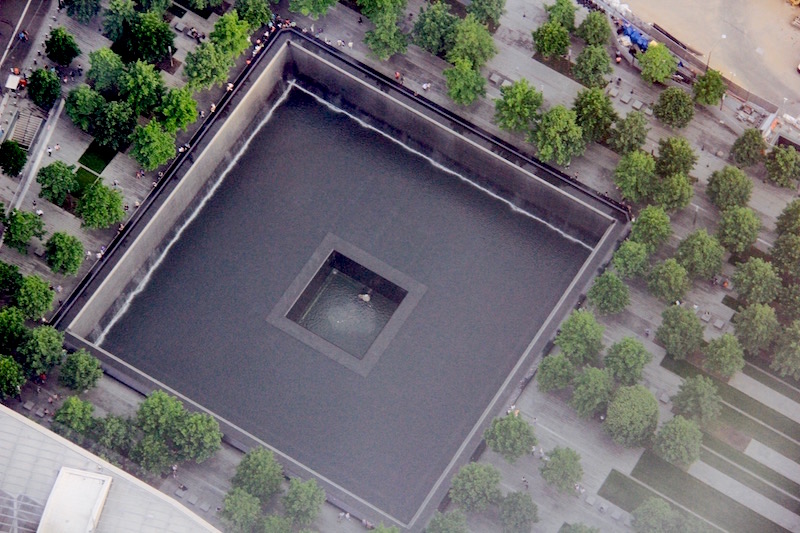 miejsca zamachów z 11 września 2001