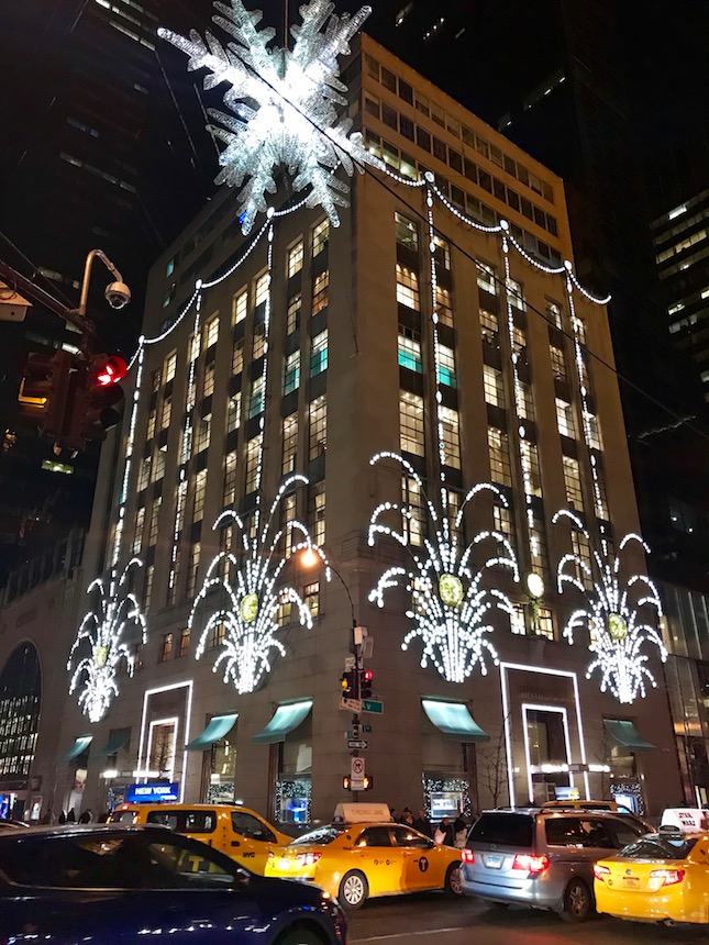 dekoracje świąteczne w Nowym Jorku
