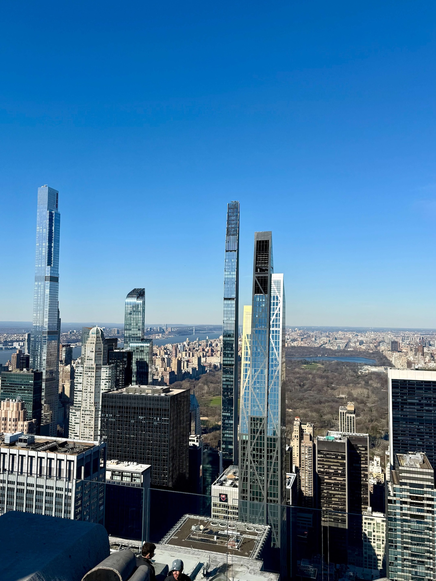 Widok na Central Park z Top of the Rock