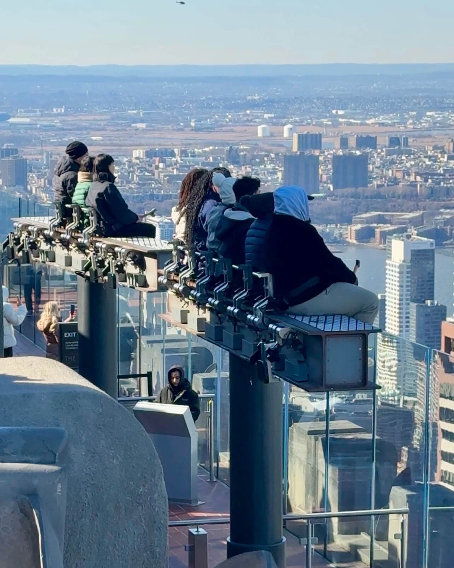 Taras widokowy Top of the Rock w Nowym Jorku