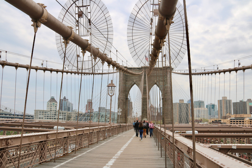 Brooklyn Bridge czyli Most Brookliński w Nowym Jorku